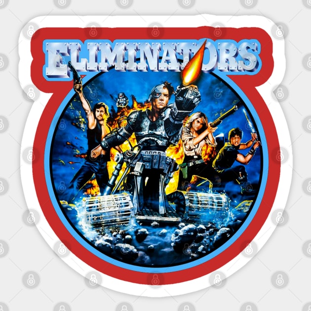 Eliminators Sci-Fi Sticker by ZAnquen